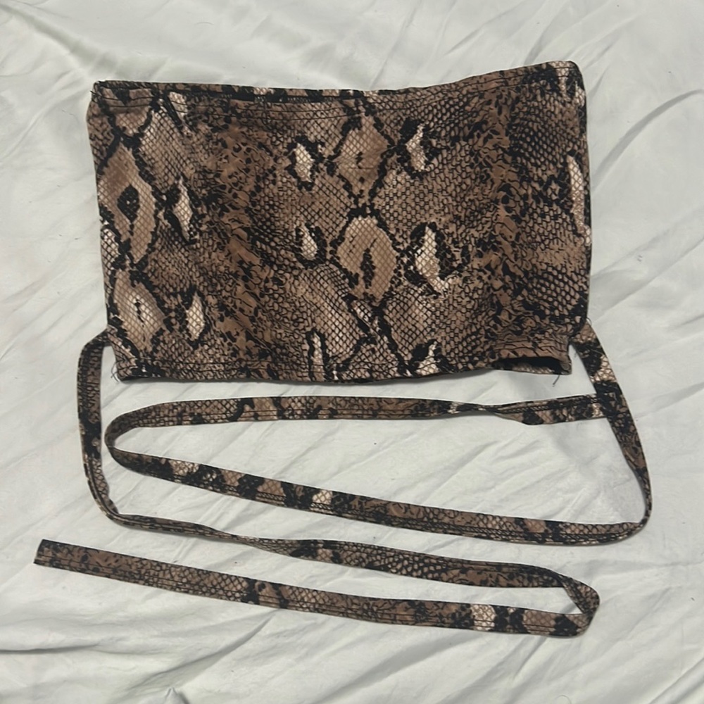 Animal Print Top | Medium